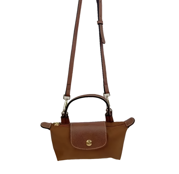 Mini sac pliage Marron